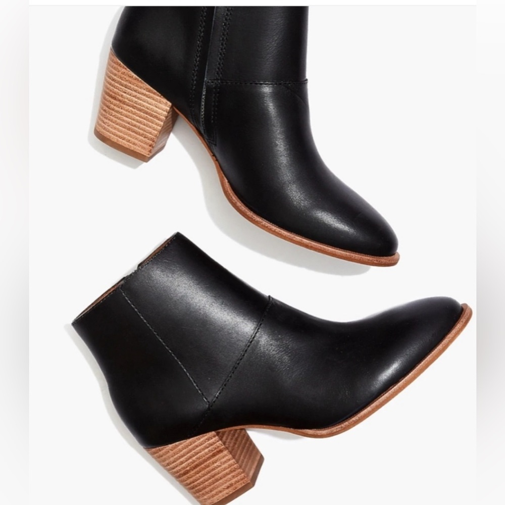 Madewell The Rosie Heeled Ankle Boots